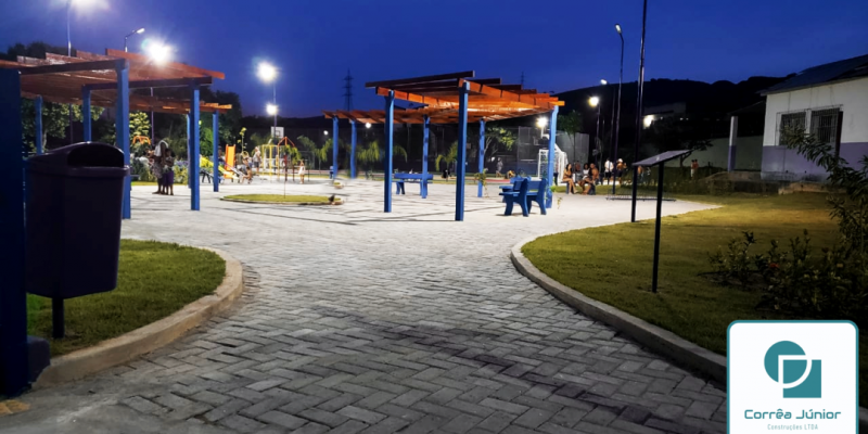 Construção Da Praça Vila Odete