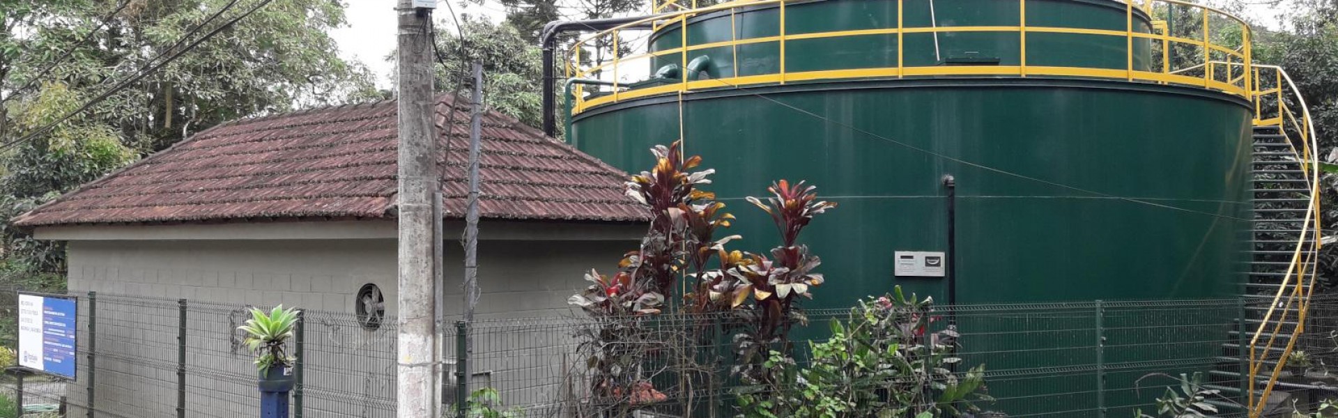 Estação de tratamento de esgoto - Maromba/Maringá